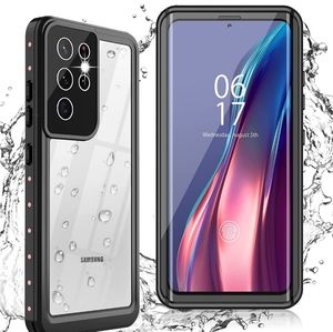 Oterkin Phone Case for Samsung Galaxy S21 Ultra with Built-in Screen Protector